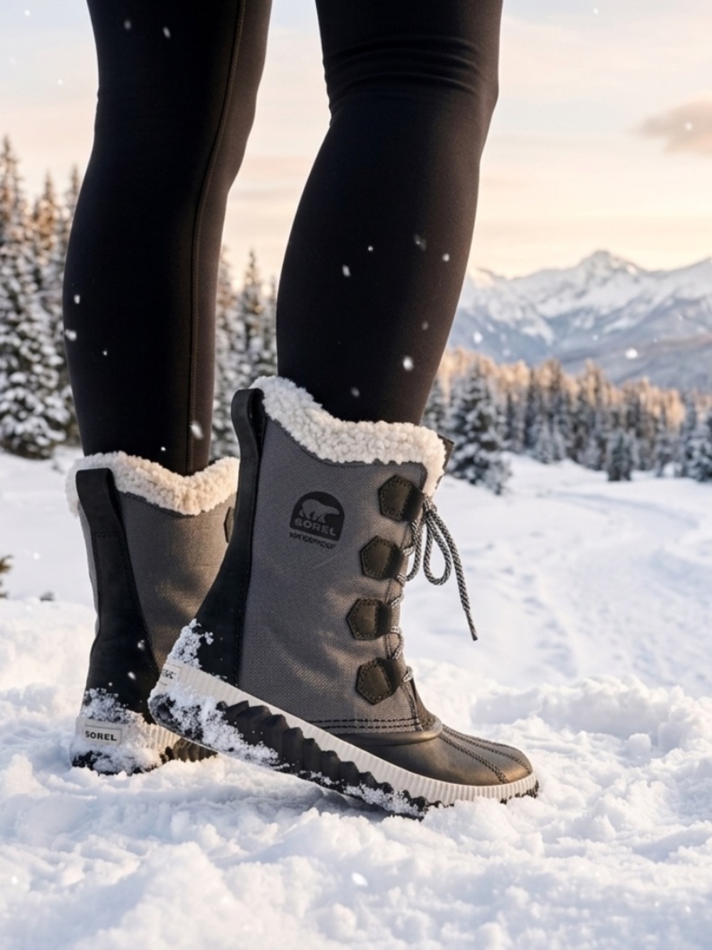 ❄️ OFF-SEASON STEAL: NIB Sorel Waterproof Women's Winter Lace-Up Boots Size 8.5